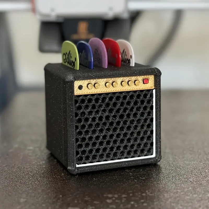 Cool Speaker/guitar Shape Decor Decoration, Practical Storage Tool for Musicians, Small Size for Desktop/music Room, Compact
