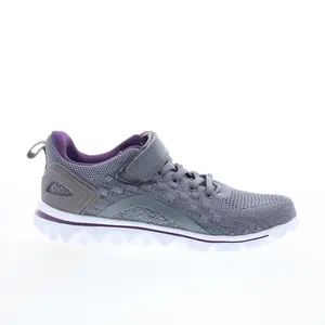 Propet Travelactive Axial FX WAT093M Womens Gray Lifestyle Sneakers Shoes