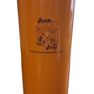 Jazmines Journey Orange Tumbler - Supports Non-Profit