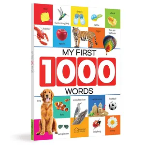 My First 1000 Words: Early Learning Picture Book -- Wonder House Books - Paperback