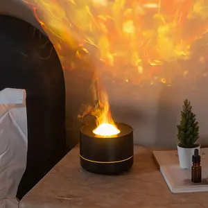 Romantic Ocean Wave Humidifier Lamp & Cool Mist Diffuser. Calming LED Night Light Projector for Bedroom Dorm Cozy Home Decor. Relaxing Mother's Day Gift Anniversary Graduation Present for Women Teens 2026.