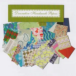 Shizen Design 410636 Punjab Handmade Paper, 1 lbs, Assorted Size, Assorted Color