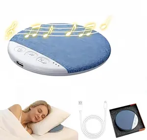 [SummerVibes] Ultra-Thin Bluetooth Pillow Speaker, Excellent Sound Quality, Ultra-thin At Only 1 cm, Features White Noise For Deep Sleep, Bluetooth 6.0, Perfect for Bedtime Music & Audiobooks, Headphone-Free Sleep Speaker, Compatible with Android & iOS