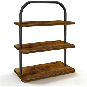 Cupcake Stand, 3 Tier Wood Cupcake Stand for 50 Cupcakes Large Dessert Stand Cupcake Display Stand Cupcake for Farmhouse, Serving Tray, Vendor Dessert Table Display Set