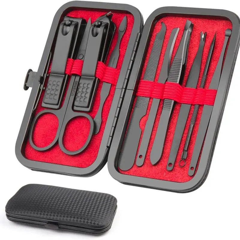 Manicure Set, Mens Grooming Kit, Nail Care Set, Manicure Kit for Men and Women,Nail Kit,Grooming Kit,Nail Clipper Set,Stocking Stuffers,Stocking Stuffers for Teen Boys,Gifts for Men