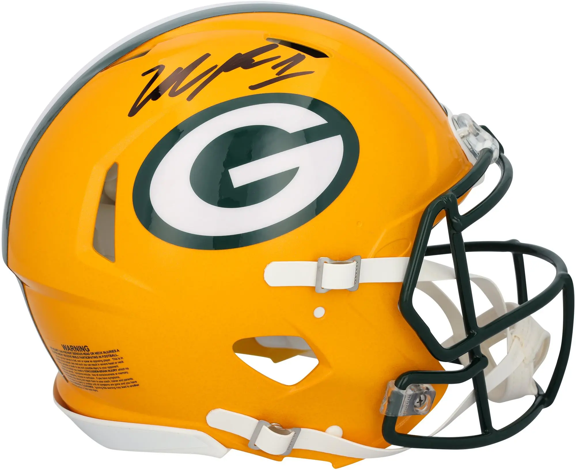Micah Parsons Green Bay Packers Autographed Riddell Speed Authentic Helmet - Fanatics Authentic Certified