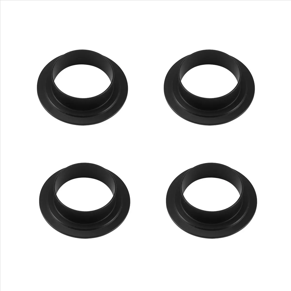 4-Piece Bicycle Bottom Bracket (BB) Axis Medium Shaft Bearing Protective Covers, 24mm Crankshaft Diameter, Dustproof, Waterproof, Corrosion-Resistant, Manual Installation, Compatible with MTB Mountain & Road Bikes, Tools & Hardware Parts, Press-Fit, Mount