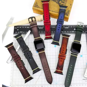 Leather Apple Watch band For Apple Watches 22mm/24mm Width Watch Band Accessories Wearable