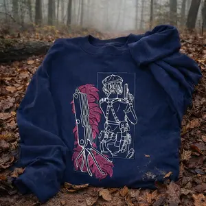 Resident Evil Jill Valentine Embroidered Sweatshirt – RE3 Gamer Apparel — Cozy Gift