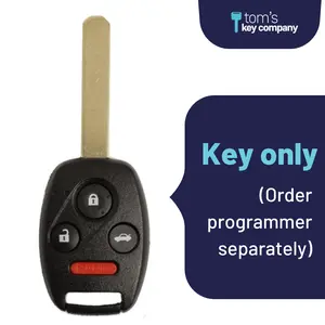 Acura CSX 2010-2011 Key and Keyless Entry Remote - 4 Button (N5F-S0084A-4B)