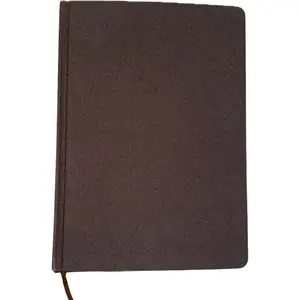 Engineering Graph Paper Notebook 5x5 Grid 192 Pages Durable Hardcover (Espresso Brown)
