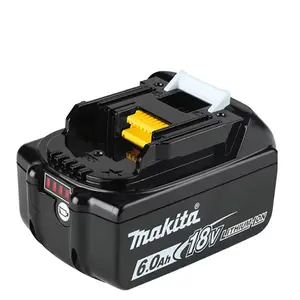 High capacity 6.0Ah 18V Lithium-Ion Battery For Makita BL1860B BL1850B BL1840B BL1815B-NEW