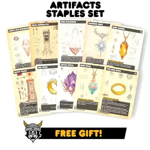 Mana Rock Artifact Proxy Bundle w/ No Banned Cards | Mox Opal, Diamond, Amber, The One Ring, and More! Perfect for Commander/EDH Decks!