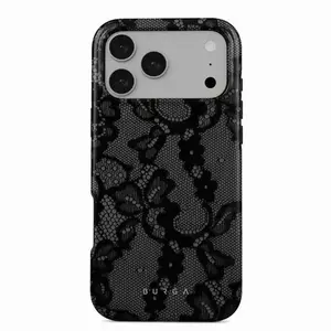 BURGA Tough Phone Cases - Magnetic Edition | for iPhone 17 16 15 14 13 12 11 Series | Lace Phone Case | Trendy 2026 Phone Case | Shockproof Protection | Gift for Her
