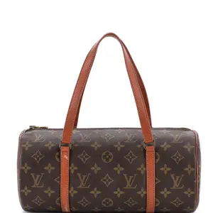 Pre-owned Louis Vuitton Canvas Coated Shoulder Bags Papillon Handbag Monogram Canvas 30 by Rebag