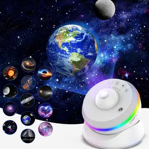 VanSmaGo Galaxy Projector 13 in 1 Meteor HD Planetarium Star Projector 360° Rotating Extra Large Area Timed Starry Night Light for Kids Adults Bedroom Ceiling Home Theater Living Room Décor