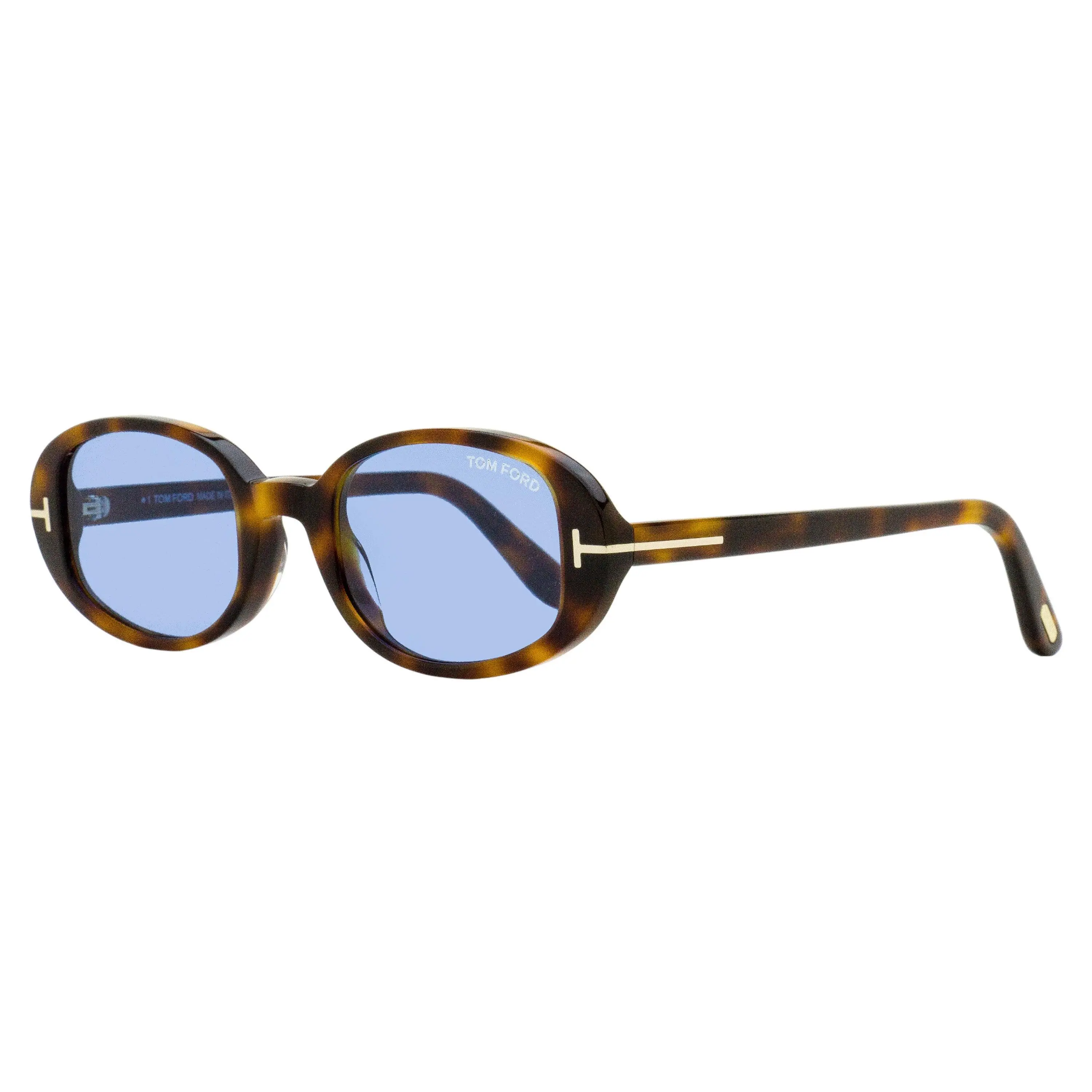 Tom Blue and Yellow Lens
Sunglasses Tom Ford Designer Sunglasses Andy TF468-56W in Gold-Havana  main image 2