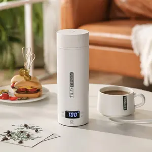 Portable Travel Electric Kettle – Compact & Lightweight with 4 Smart Temperature Modes for Boiling, Tea, Coffee & Baby Formula – Safe Auto Shut-Off & Anti-Dry Protection – Ideal for Home, Office, Trips boil dry