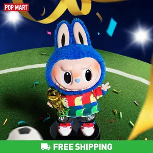 【POPMART X BLUE WATERS】POP MART THE MONSTERS × FIFA SERIES-Catch the Win Vinyl Plush Doll, Labubu,World Cup 2026 Collectible Toys,summerwins