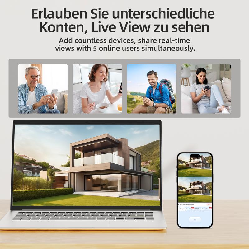 Seckun Solar cctv WiFi Security Camera with Spotlight 1080P HD Clear Picture PlR MotionDetection Color Night Vision Waterproof Black Security wireless Camera Dual lenses no dead ends Automatic Tracking wireless deals for you two-way audio Aj19-Wifi