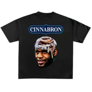 CinnaBronLeBronGlaze Tee , Fashion Y2k, Oversized T-shirts, streetwear - Unisex T-Shirt | Gildan 5000