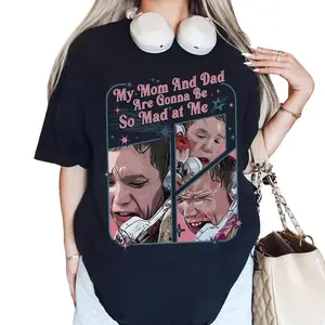 My Mom and Dad are Gonna Be So Mad at Me Mathew Lillard Fan Lover Tee, Halloween Movie Shirt, Stu Macher Shirt