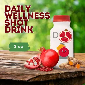 Sugar-Free Wellness Shot Drink – Vegan Liquid Supplement, Daily Routine Support, Travel Size 2oz Bottles Variety Pack