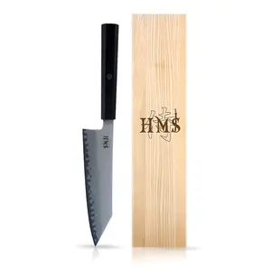 Kiritsuke Chef Knife | 7 Inch Blade | HAP40 triple-layer steel