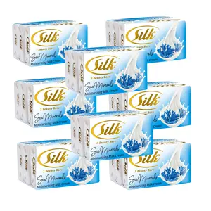 Silk Sea Minerals Beauty Soap pack of 8 (24 bar soap): Silky Smooth Skin Every Day