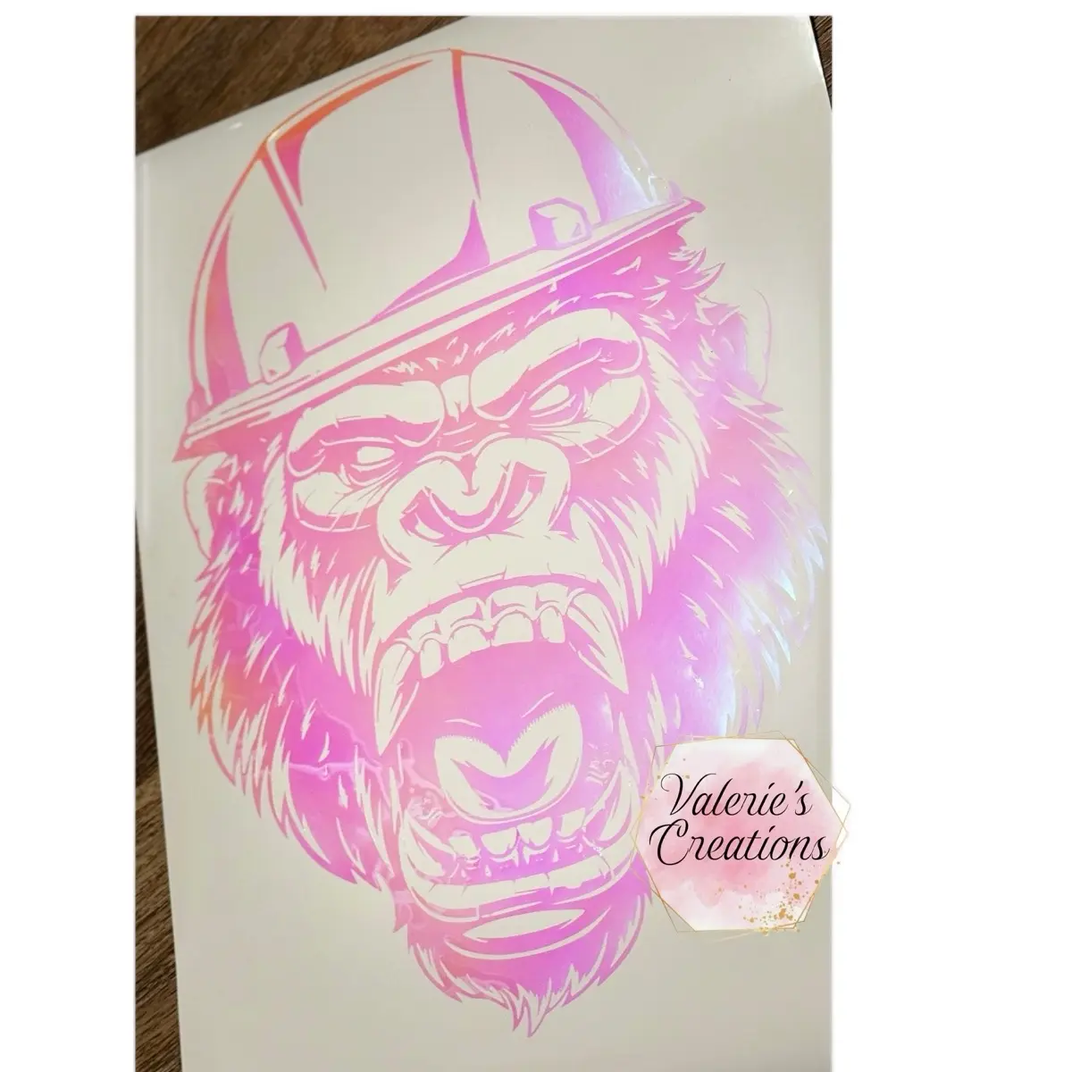 Blue Collar Gorilla 12x15 Truck Decal