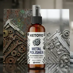 Hardware polishing spray, versatile and adaptable, enhances the shine of metal jewelry and accessories.