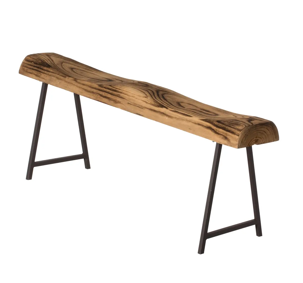Rustic Carved Wood Natural Log Accent Bench - Rustic Farmhouse Decor, Modern Farmhouse Decor, Homestyle Finds for Entryway, Bedroom, Indoor Use, Patio Outdoor Furniture, Home Decor, 47.25X6.75x16.5"