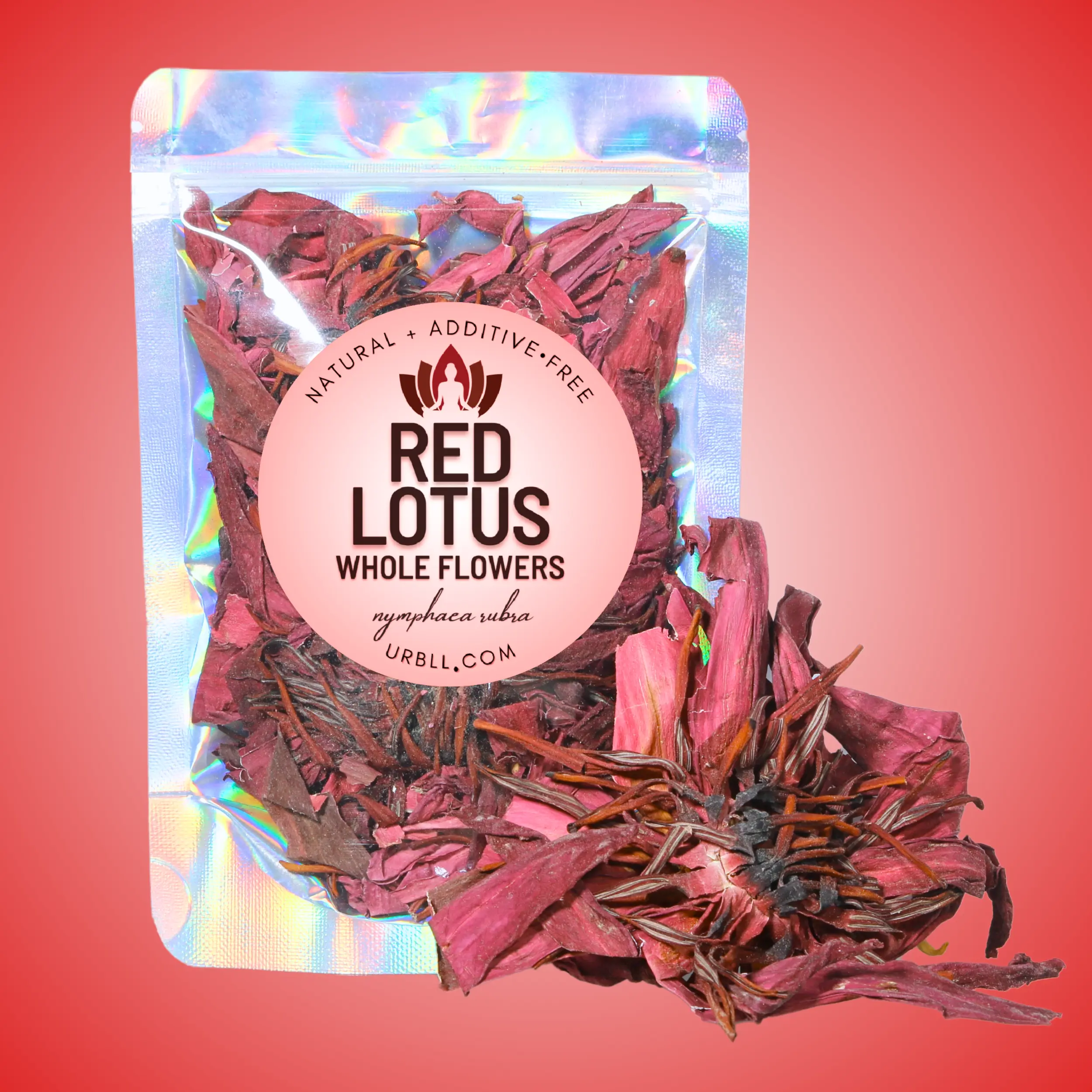 Red Lotus • Whole Flowers