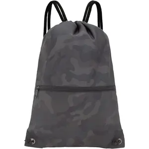 Drawstring Backpack Bag Sport Gym Sackpack