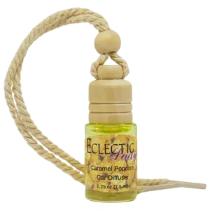 Caramel Popcorn Scented Car Diffuser, Air Freshener, Aromatherapy Diffuser, Premium Grade Fragrance Oil