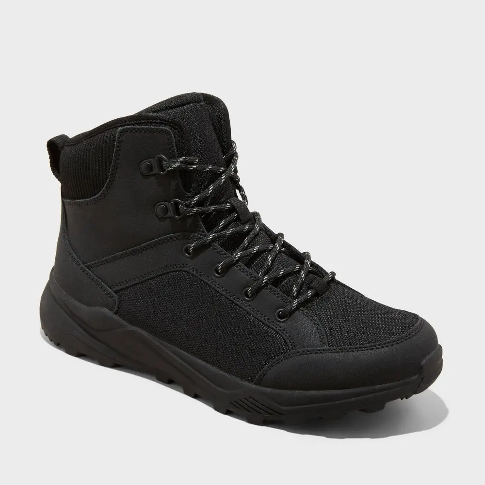 Men's Doran Winter Hiker Boots - All In Motion Black 7 Men's Doran Winter Hiker Boots - All In Motion Black 7