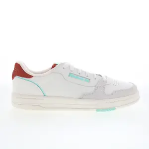 Reebok Phase Court Mens White Leather Lace Up Lifestyle Sneakers Shoes
