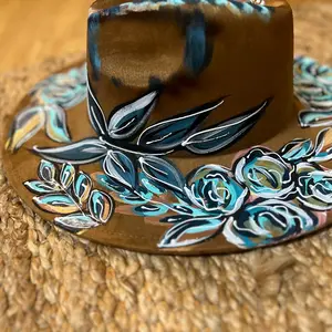 Hand Painted Fedora