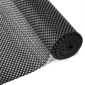 Non-Slip Mat 30 x 350 cm Non-Slip Underlay PVC Multi-Purpose Carpet Stopper Non-Slip Carpet Underlay for Drawers Car Boot Cabinets Kitchen Motorhome Shelf Pallet, Black, Grey, White