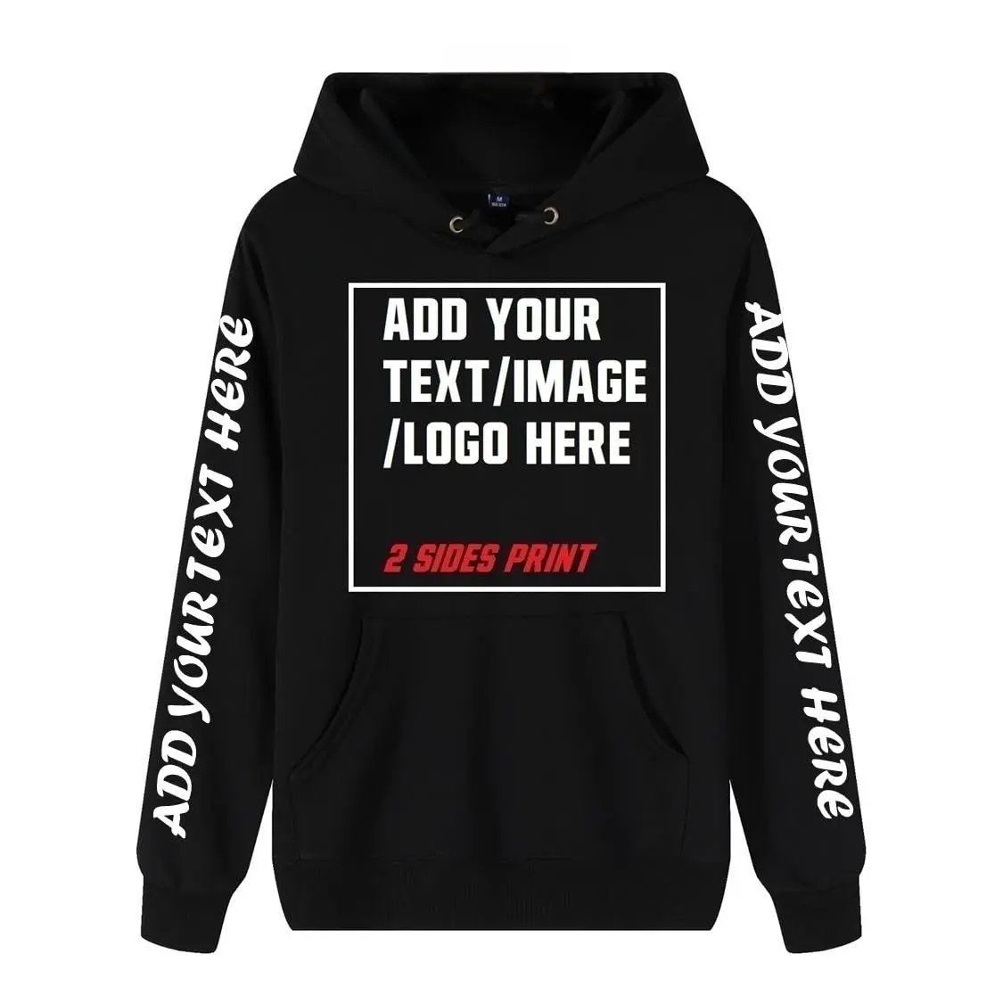 Custom Hoodie Design Your Own pullover customized Sweatshirts Personalized Hoodies Men Women with Text & Pictures Sweaters Tops Sweaters Tops Long Sleeve Pocket Bestie