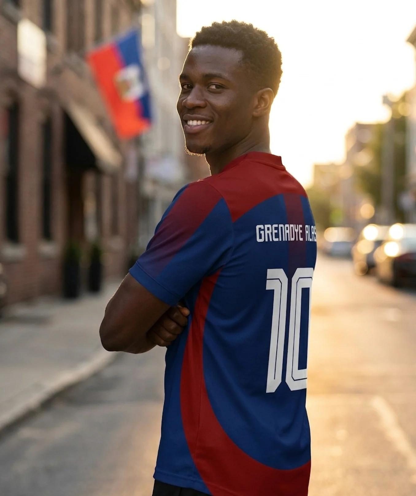 Grenadye Alaso Fan Edition – Haiti #10 Jersey Grenadye Alaso Fan Edition – Haiti #10 Jersey