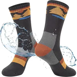 TOP-EX Waterproof Merino Wool Crew Socks | Breathable for Walking, Work & Daily Outdoor Wear