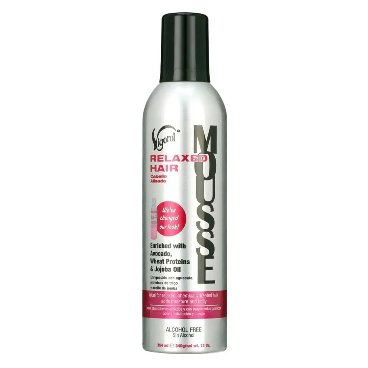 Vigorol Calming Haircare Mousse - Relaxed Hold, 12 oz. Vigorol Calming Haircare Mousse - Relaxed Hold, 12 oz.
