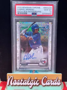 2020 Bowman Chrome Mega Gabriel Moreno