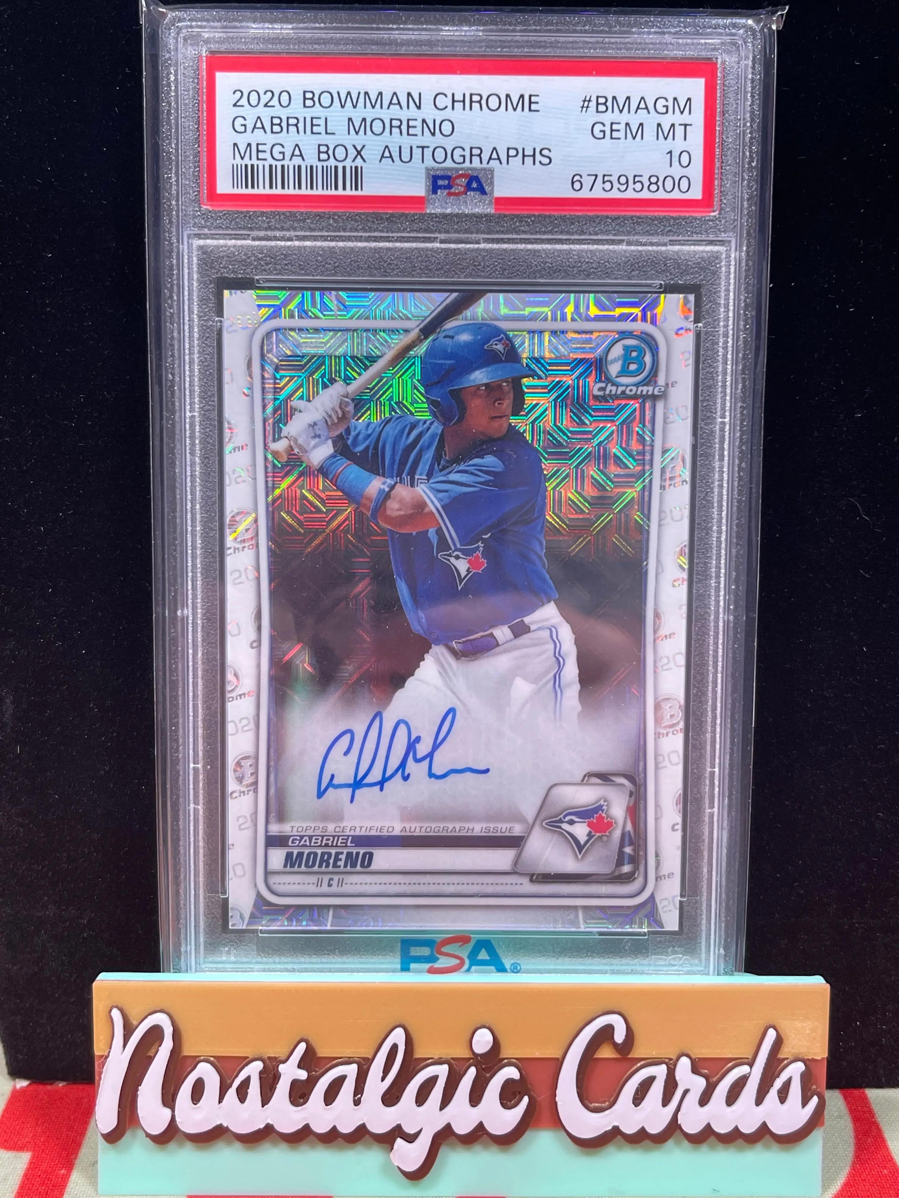 2020 Bowman Chrome Mega Gabriel Moreno