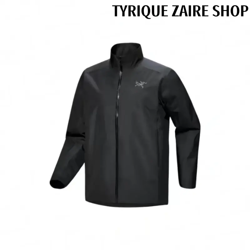 Unisex Hooded Windbreaker Jacket Lightweight Water Resistant Casual Coat