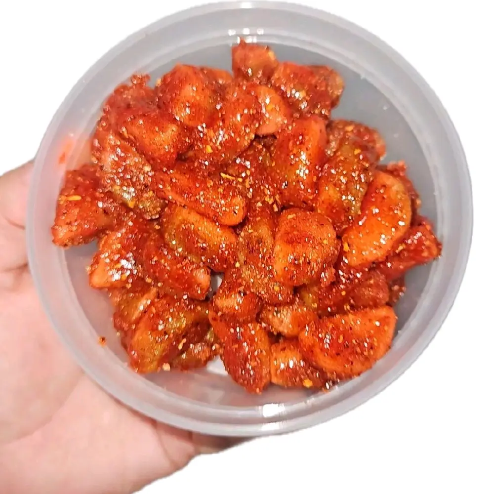 8 Oz SOUR Watermelon Slices Enchilados gummy Snack Sweet