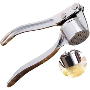 Garlic Press for Kitchen, Ginger Peeler Garlic Crusher YOUYOU