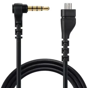 Replacement Audio  Cord, Compatible for  Arctis 3 /Arctis 5/ Arctis 7 /Arctis Pro  Gaming Headphones (Audio , Black)