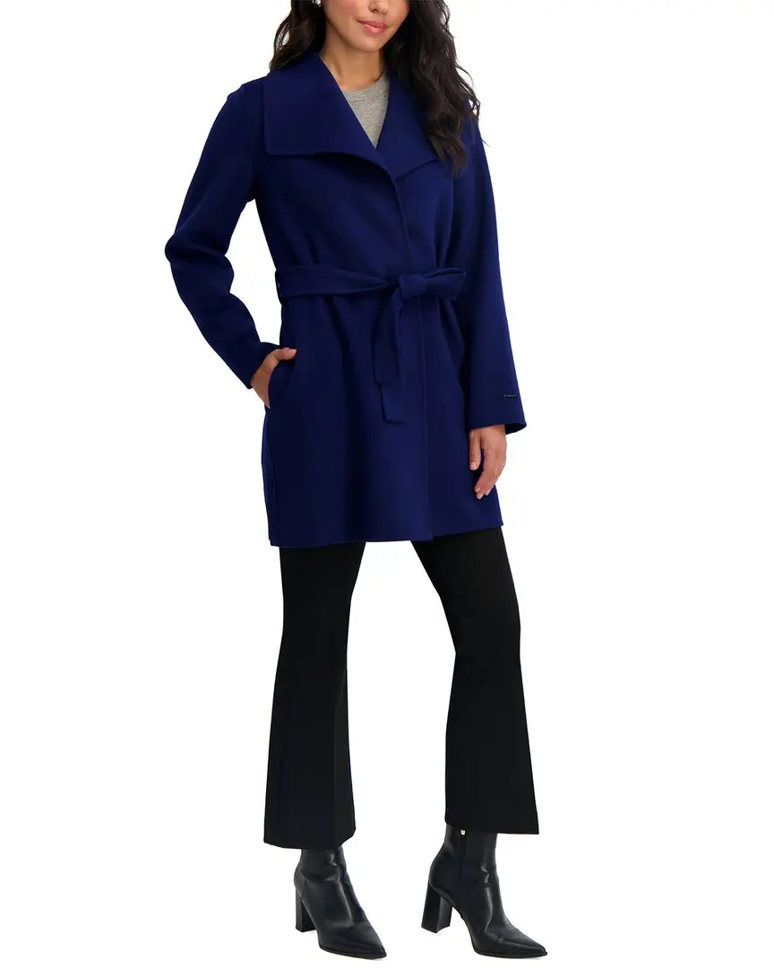 Tahari Ella Medium Wool-Blend Coat